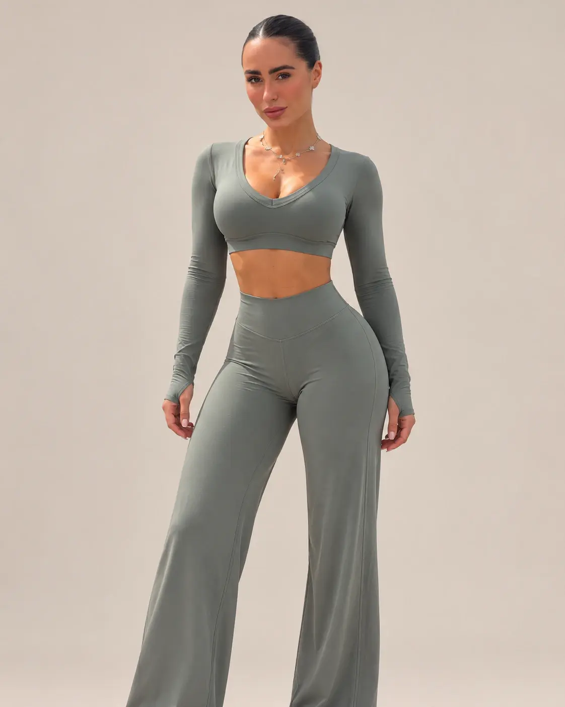 Flared Pants